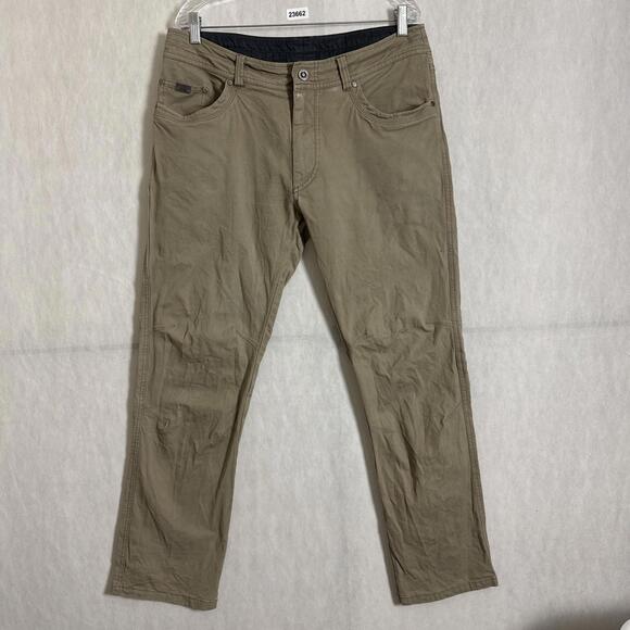 Kuhl Men's 35X32 Brown Vintage Patina Kanvus Jean 5114